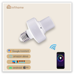 WiFi Smart Light Bulb Adapter E27 E26 85-265V