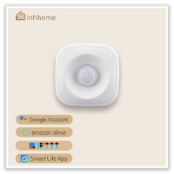Smart Motion Sensor, Human + Animal Indoor/Outdoor Motion Detector