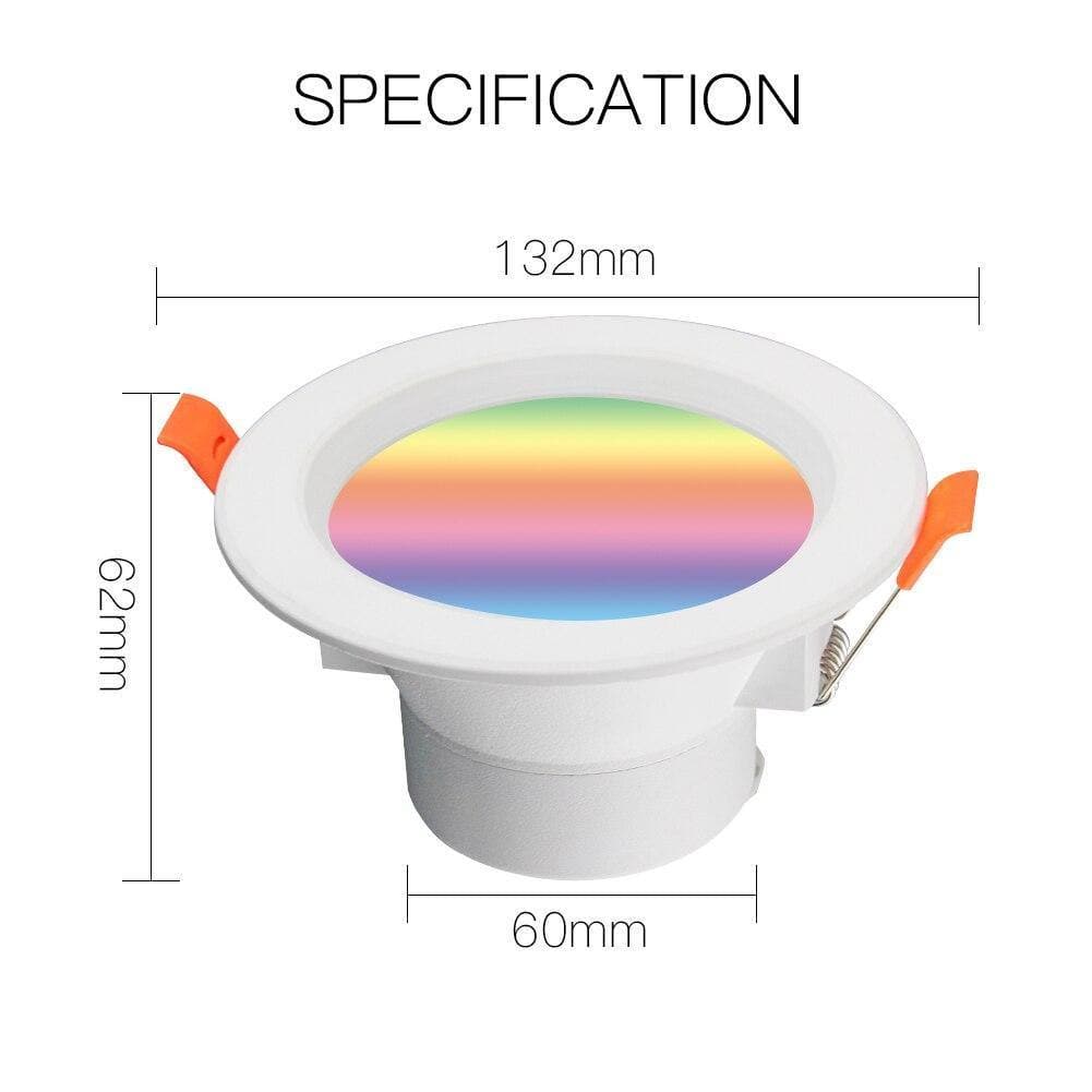 smart-wifi-led-spotlight-7w-rgb-2700k-6500k-linked-habitat-616087 Smart WiFi LED Spotlight 7W RGB 2700K-6500K - InfiHome