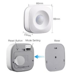 Smart WiFi Motion Sensor, Human + Animal Motion Detector - InfiHome