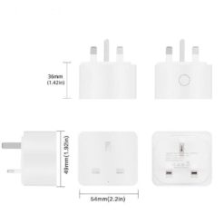 UK WiFi Smart Power Plug - InfiHome