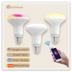 WiFi Smart LED Light Bulb Dimmable Lamp 13W RGB C+W E27